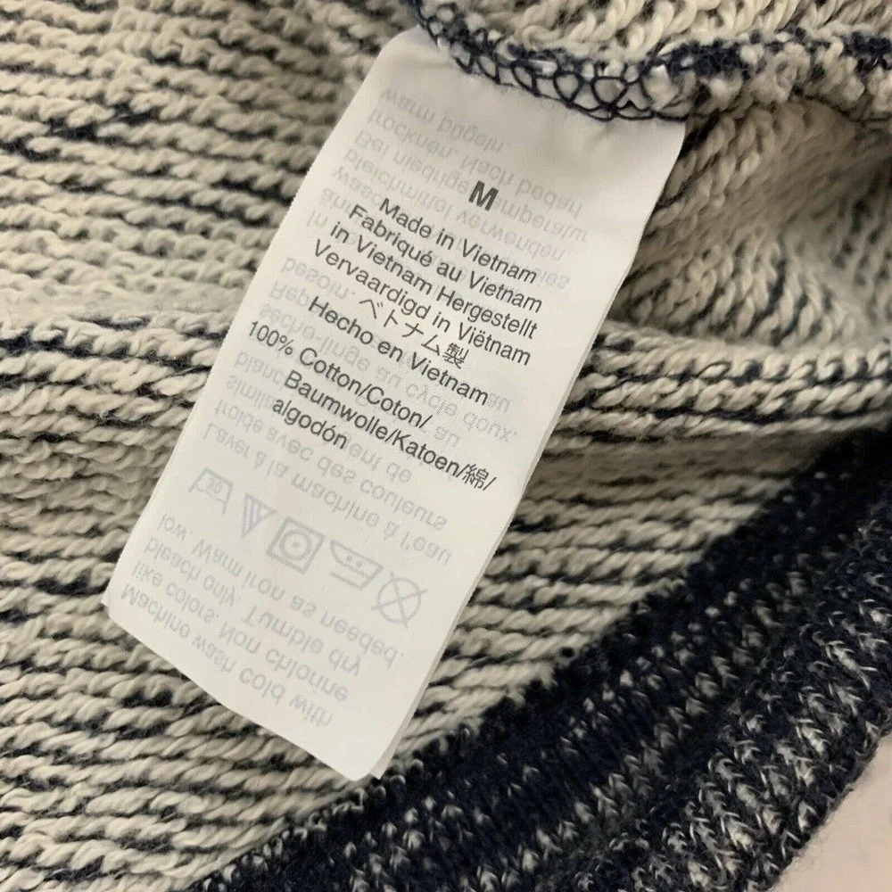 Point Sur J.Crew Dolman Sleeve Mock Neck Sweater Size M Heather Blue Pullover
